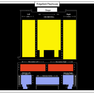 Ridgefield Playhouse Seating Chart