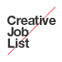Most recent job opportunities for the global creative community