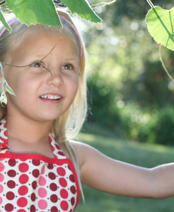 Give a kid an apron and see what their imagination cooks up.