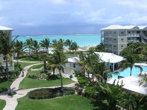 Beachfront overlooking the turquoise waters of Grace Bay,