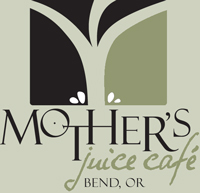 Bend Oregon's best juice & smoothie Cafe for 10 years! Dairy, non-dairy, soy and juices. We also serve seasonal, local breakfasts and tasty sandwiches!