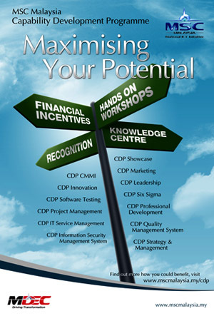 CDP's programmes to empower local companies are aimed at enabling them to focus on their core competency and hone their competitive edge.
