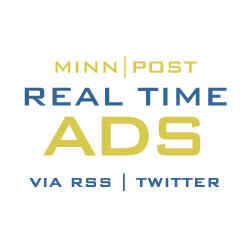 RealTimeAds's profile picture. Extend the reach of your message in real-time. Developed by MN non-profit news org http://t.co/J7VL1PoF3N. These tweets updated by @BigBoxCar
