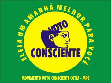 conscientecotia's profile picture. O Voto Consciente Cotia é um movimento apartidário e formado por cidadãos que prestam serviços voluntários em prol da cidadania e conscientização política!