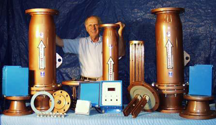 We get the scale out of water, you save, save and save. (equipment, energy and money)