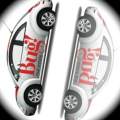 It is easy to spot a Bug Real Estate agent because they drive around in fun Volkswagen Bugs painted to look like lady bugs.
