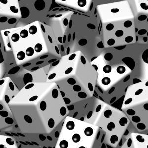 Want to roll the Dice?  Just mention #CRAPS and check your replies.