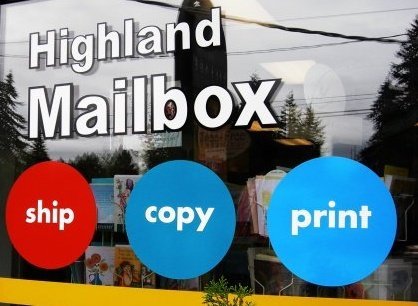 located at 14419 Greenwood Ave N #A, Seattle 98133
Shipping (FedEx, UPS, USPS), Large Format Photo Printing, Mailbox & Storage Unit Rental, Copies, Fax.