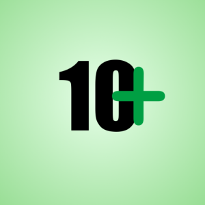 Plus 10