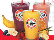We offer blended-to-order fruit smoothies, fresh fruit and vegetable juices, high-protein baked goods and snacks!