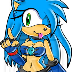Sexy_Blue_Blur's profile picture. |My name is Sonica! I'm the female version of Sonic the Hedgehog! Only, I'm part robot. And also a goth. #Single and I can turn into Sonic anytime!|RP|