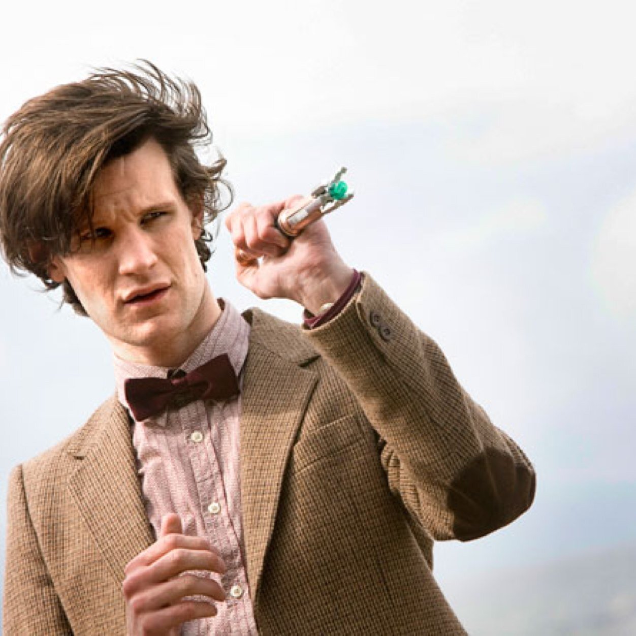 Well then, no time to lose. I'm the Doctor. Do everything I tell you, don't ask stupid questions, and don't wander off.