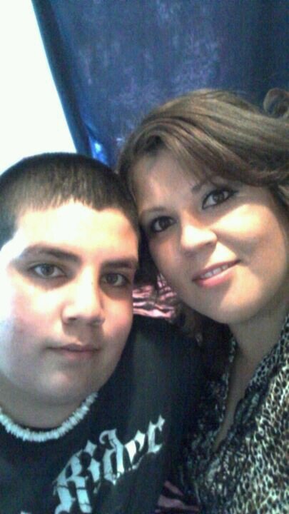 Mom and me