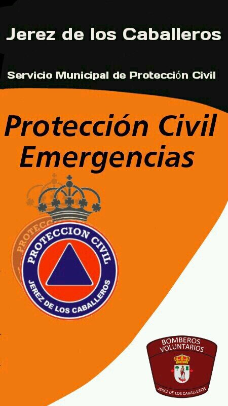 Servicio Municipal de Protección Civil y Emergencias del Exmo. Ayuntamiento de Jerez de los Caballeros.
