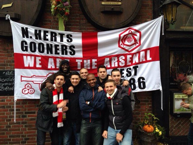 Arsenal away days now thats my kind of day! sorted