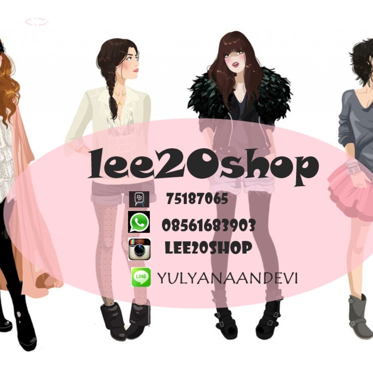 lee20shop's profile picture. trusted ! 
ready stock 
sms/whatsapp : 08561683903 .
 line : yulyanaandevi/Lee20shop (pilih salah satu)
pin : 7593569F
