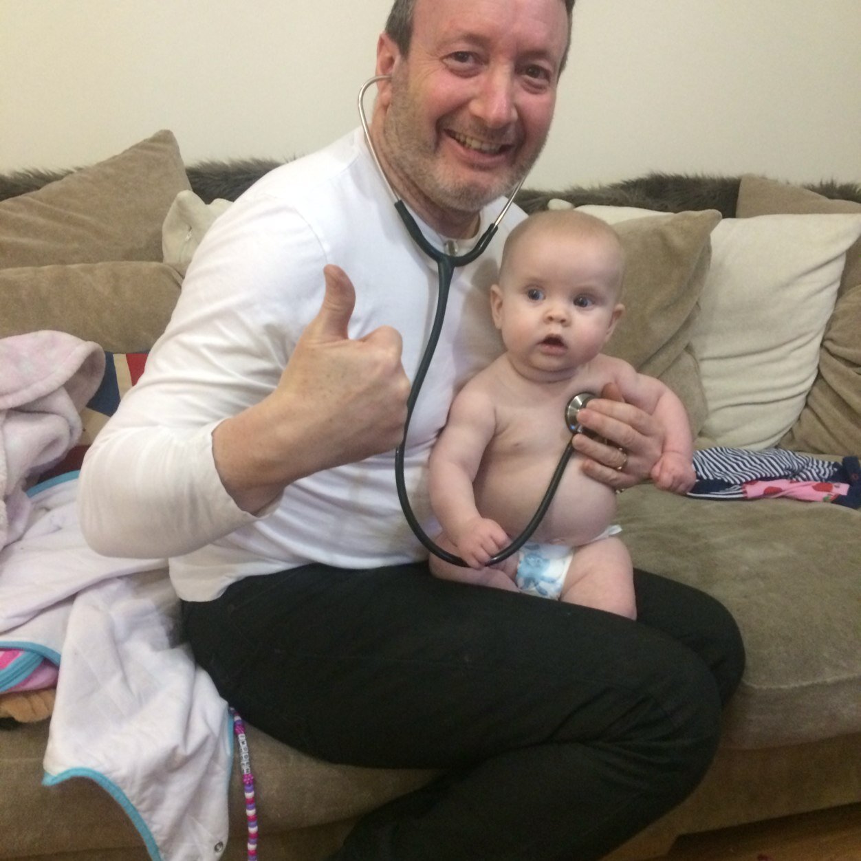 North West London GP with large family,surrounded by women and much needed sense of humour to match!