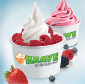 kraveselfserve's profile picture. Southern Utah's only self service frozen yogurt. 12 diff flavors. 30+ toppings. Frozen Banana's and beach bars. Free Wifi. Open till 12am.. Closed Sundays.