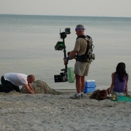 Camera/Steadicam operator for more years than I care to admit!  ;)  Still love it though.  I have the best job on the set!