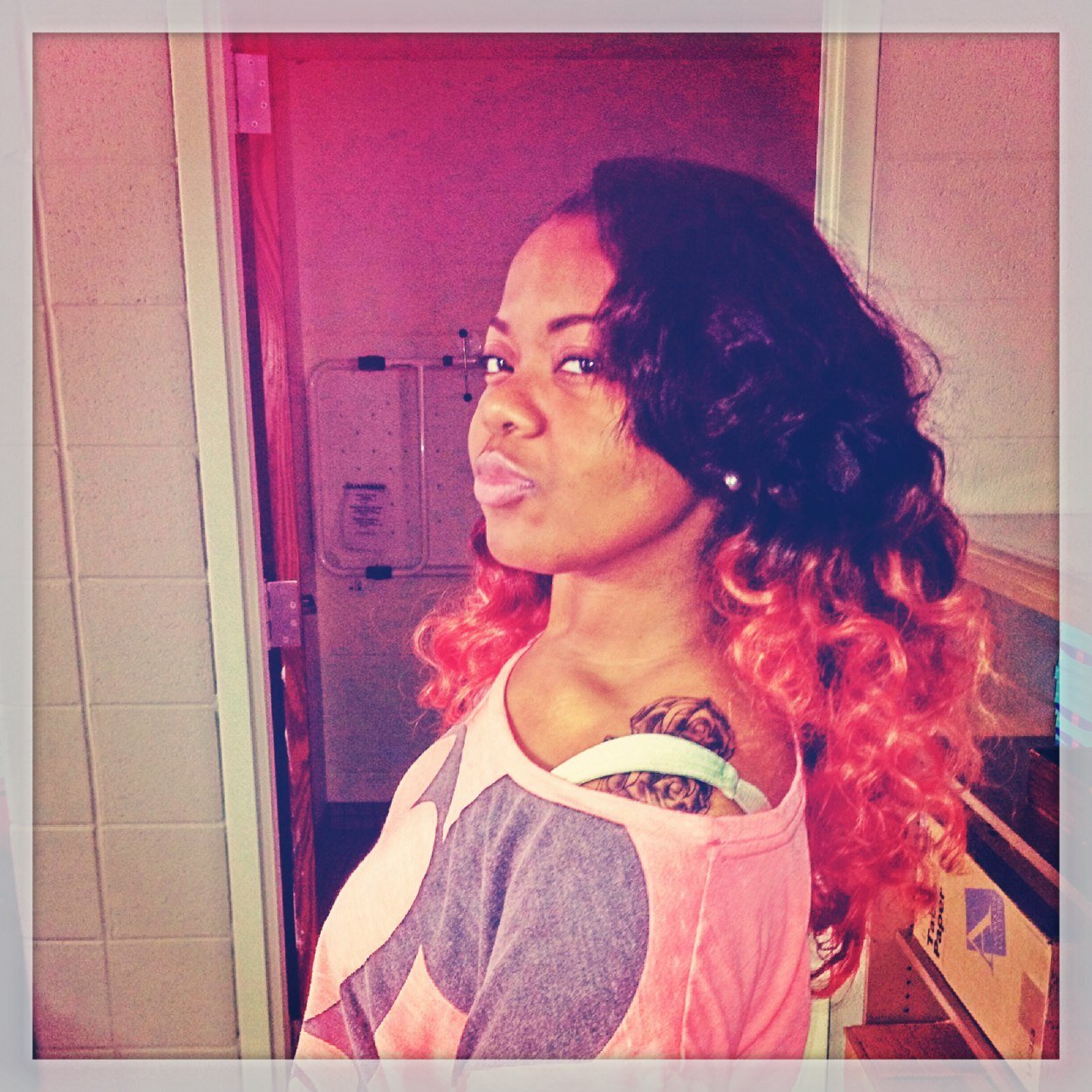 Follow Airre ! Yes she with the $hits. IT'S Hard to keep up with a bitch like me. #Singer in the making #Aquarius #WestSide #4Nemmm wat else u need to know ♥