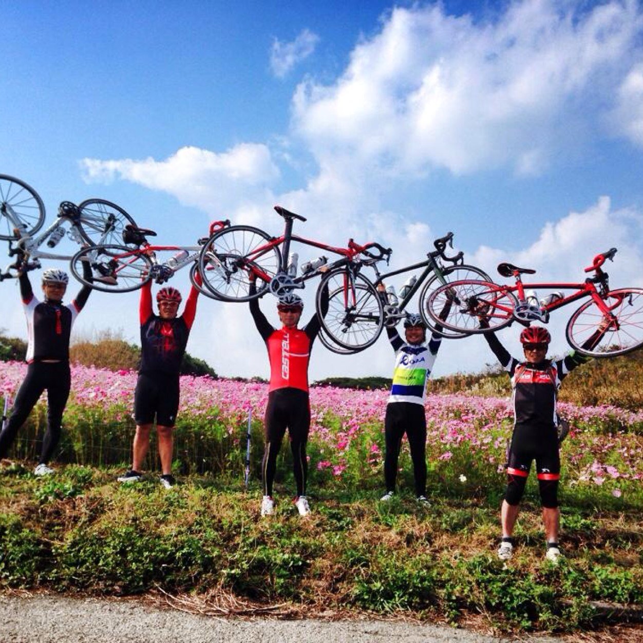 好きなこと、自転車(ロードレーサー)、ガーデニング、格闘技 愛車:ANCHOR RL8,OPERA CANOVA MTB SCOTT Scale80