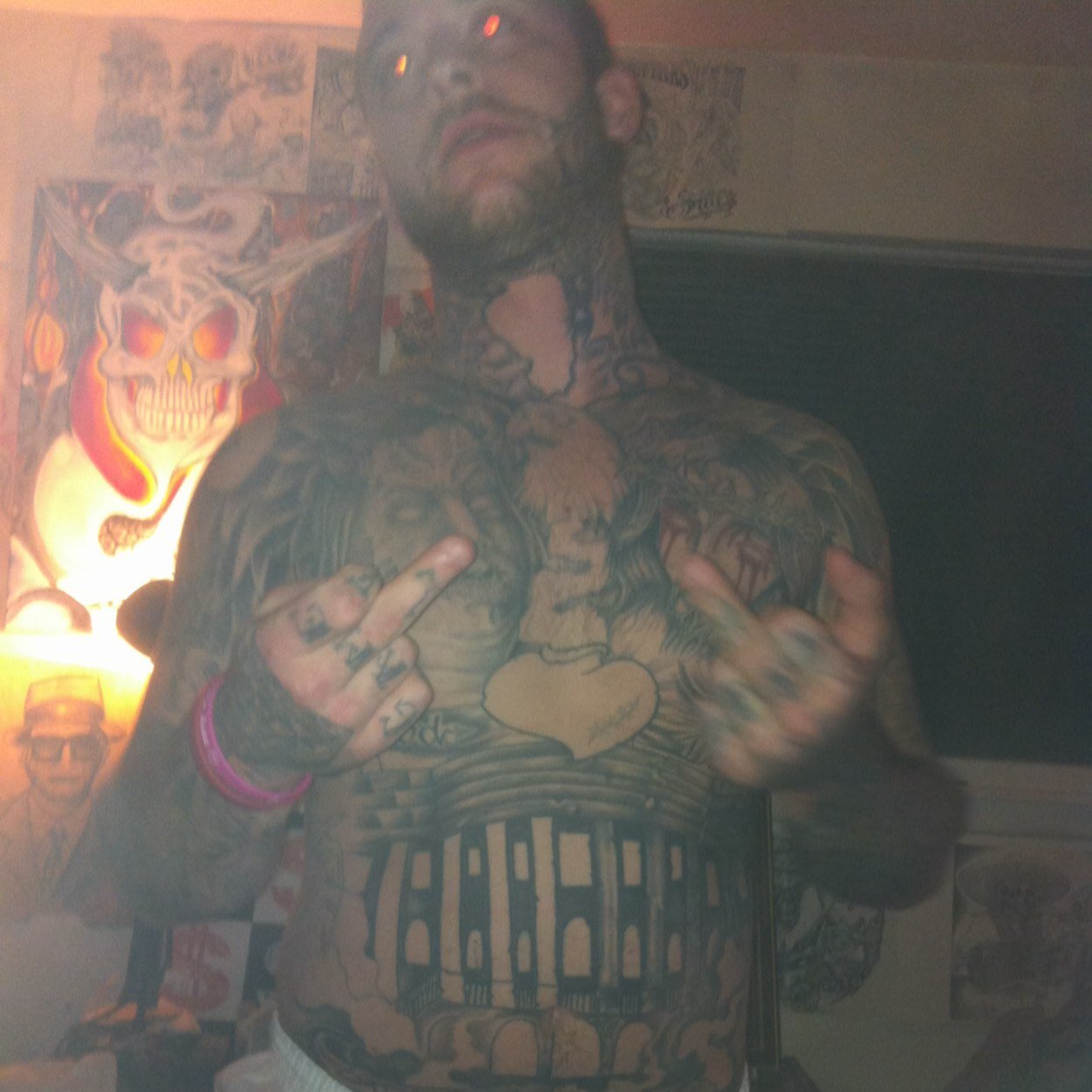 Tattoo Artist ! Im a walking piece of art.. Call for booking 630.956.4644 or email tattoomanno88@gmail.com Elgin iL
