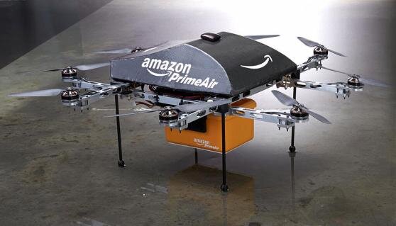 A drone delivering stuff to your place? ABSURD!