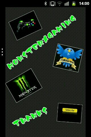 Hey my name is MONSTERxGAMING im starting a youtube channel soon i play cod gta minecraft and more thanks :)'follow me ill follow back