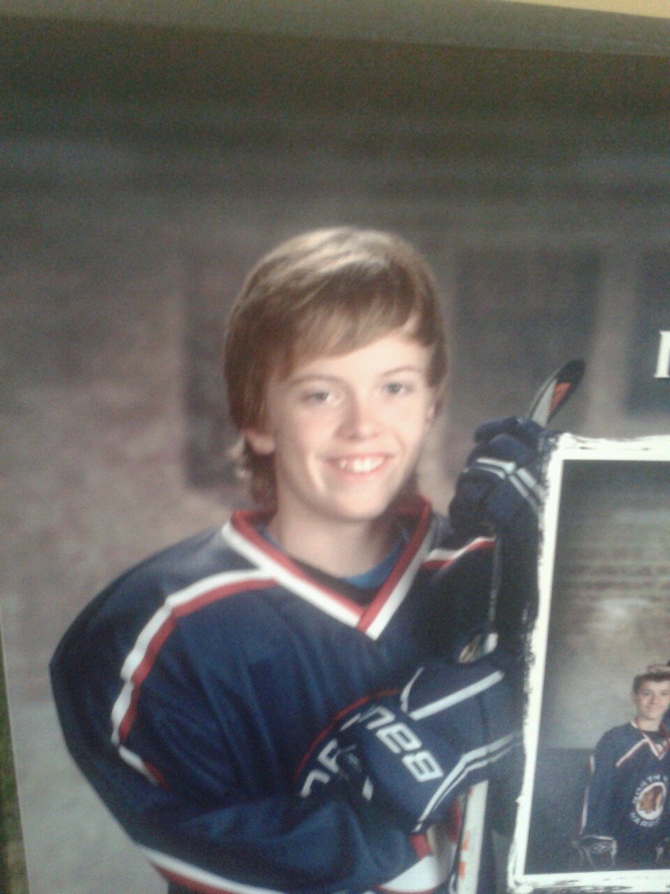 Peewee 3 player Assiant captain for Westwood warriors number #17