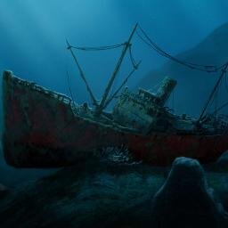 Shipwrecks and underwater images