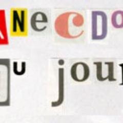 tous les jours de nouvelles anecdotes !! abonnez-vous