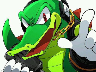 My name is Vector. I'm a plain ol' Croc. FIND THE COMPUTER ROOM!!!