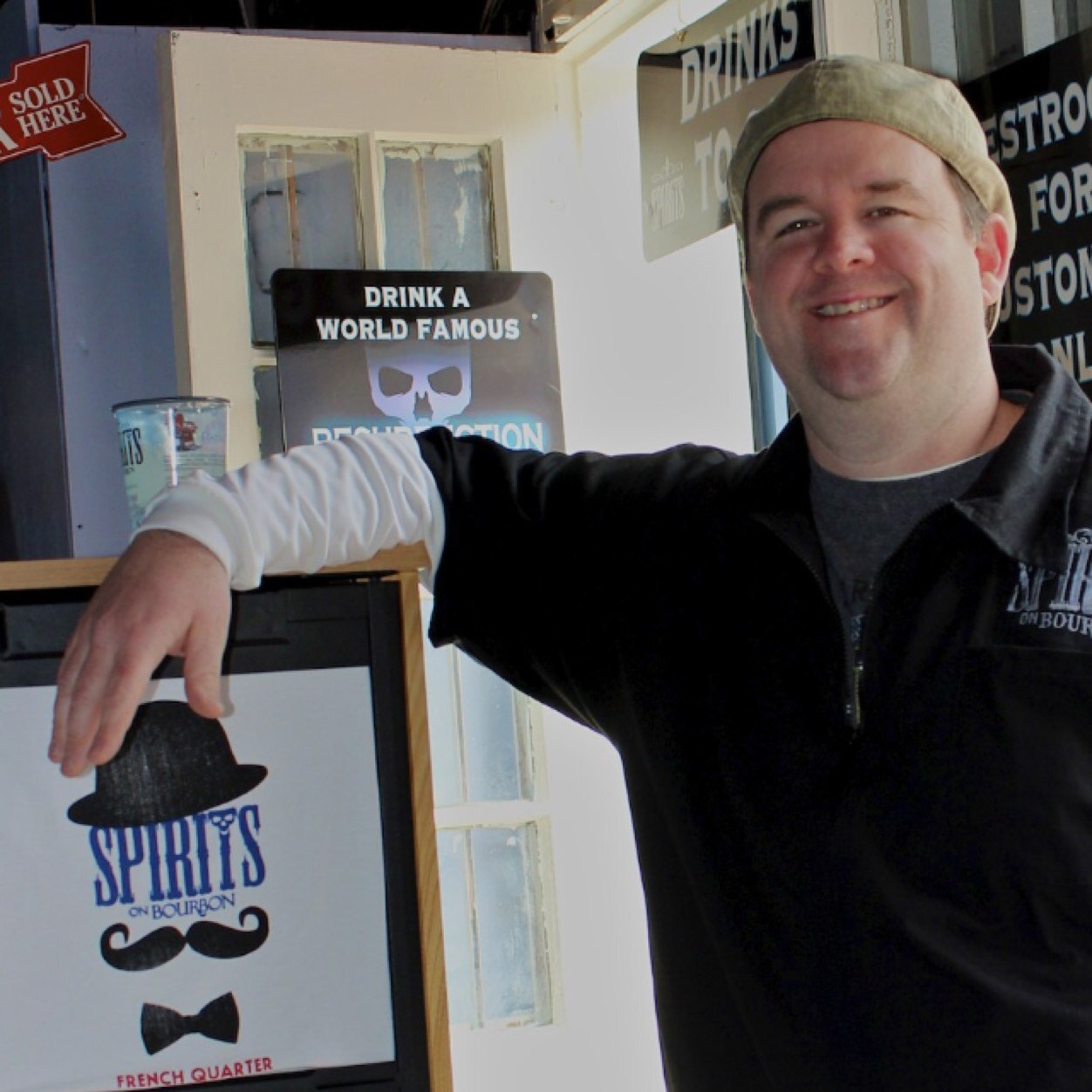 Hometown: Freehold, NJ Birthdate: 4/10/70 Owner/operator Spirits on Bourbon 615 Bourbon St New Orleans, LA 70130