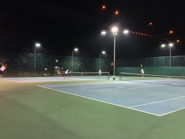 loves playing and watching tennis :D