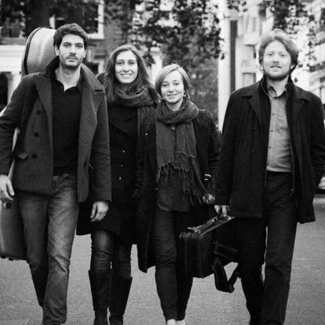 KallistoQuartet's profile picture. Michal Cwizewicz @FlyingFiddler; Filip Cwizewicz @FilipCwiz Elitsa Bogdanova @eli_bog Benjamin Havas