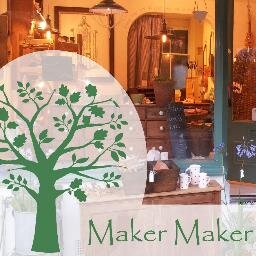 Maker Maker is essentially a making place where lots of things you'll see are made by husband and wife team Rupert & Anita.