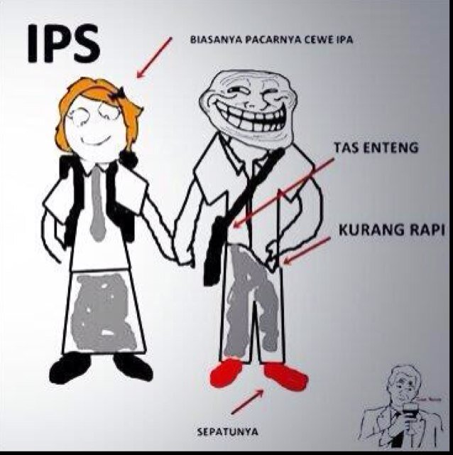 Tanya aja sama kodok |anak ipa itu bereksperimen kalau anak ips itu berprestasi^^ |Berpacu dlm belajar☺
