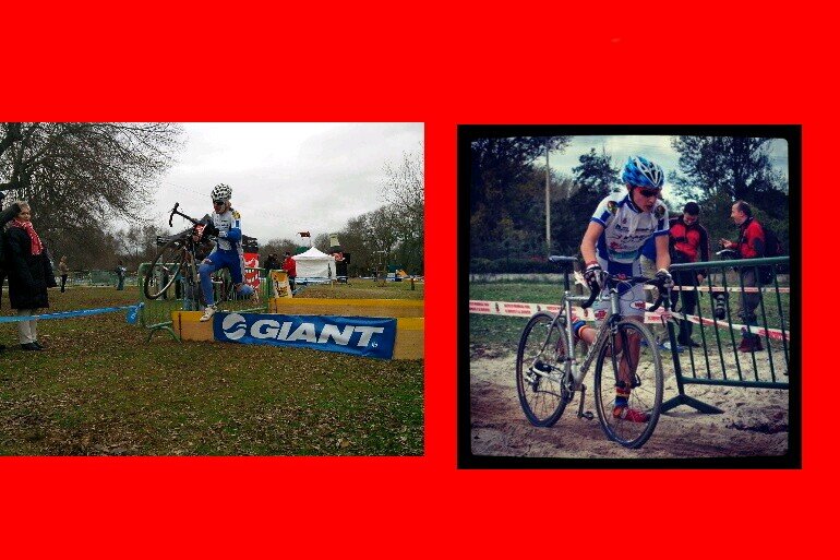 en pruebas, Professional film in carreras de bicis, 'Donde vamos grabamos. Corredores: Pablo Carrera (elite) e Iker Carrera (cadete)