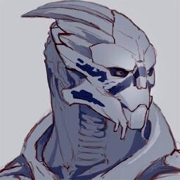 Sniping my enemies, charming the ladies. [Canon-divergent Garrus Vakarian. Non-selective, non-private, non-lewd]