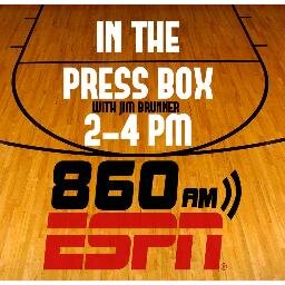 Jim Brunner hosts In the Press Box, weekdays at 2.  Listen on 860 ESPN, and http://t.co/IgrRn0iC6I.  JB knows Grant County sports - follow for more sports news!