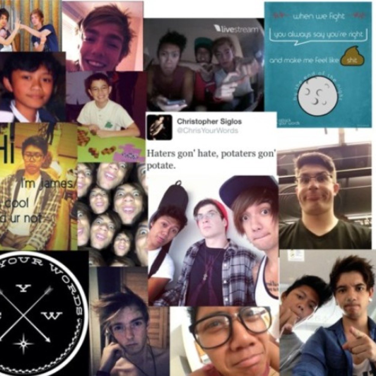 First update account to Chase Your Words. Follow us to know everything about these 4 boys.