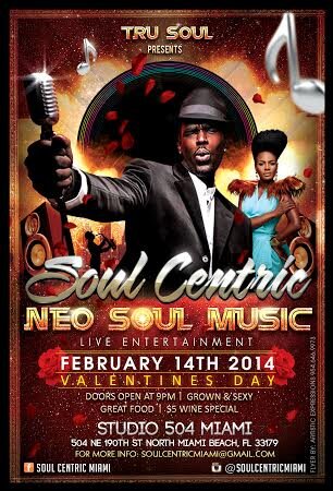SoulCentric305's profile picture. Soul Centric is a once a month event where modern-day soul music, and great minds meet.