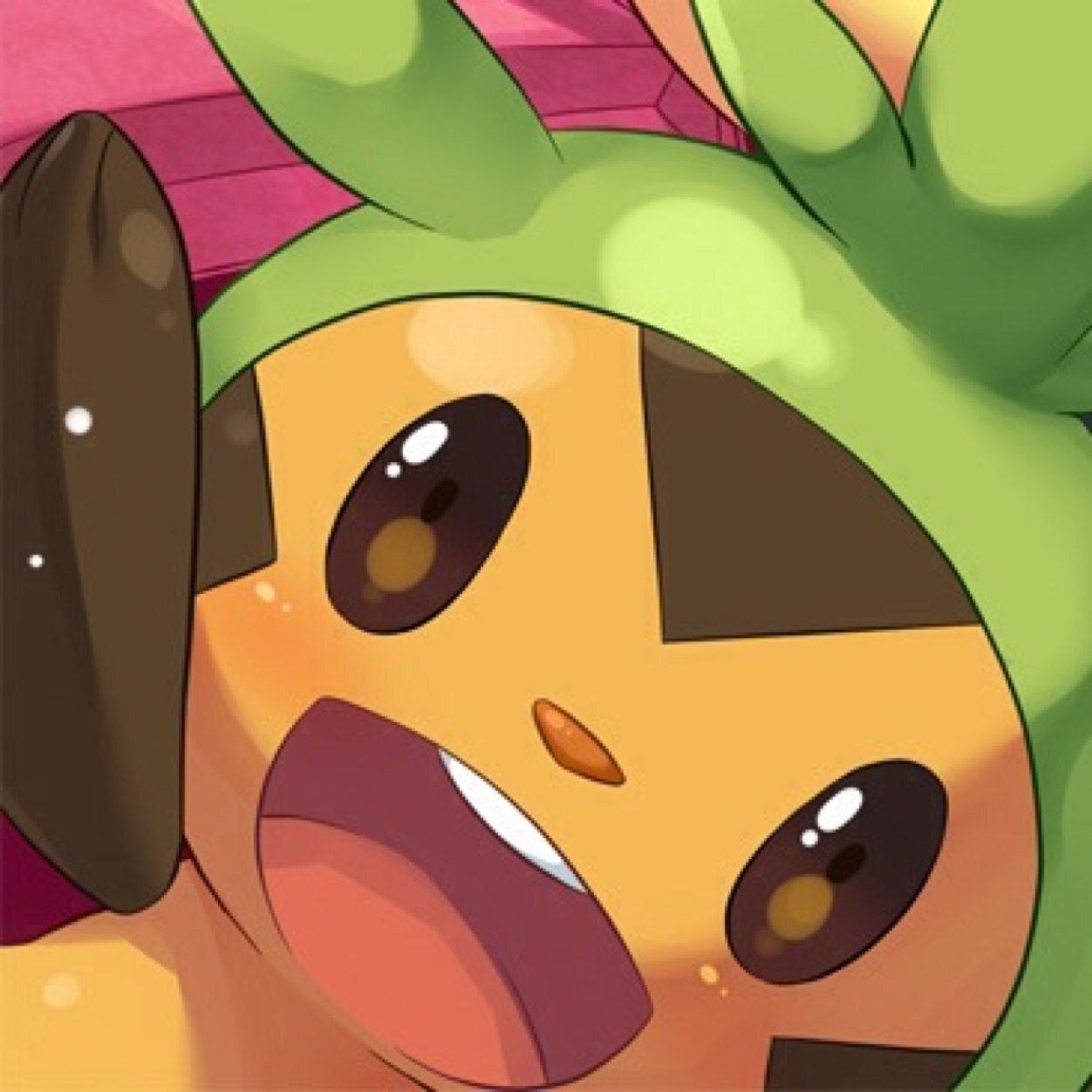 I'm the abandoned Chespin named Chester.