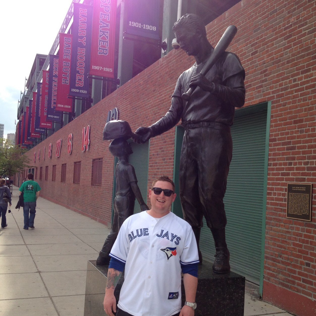 Just a simple awesome man who loves his #Bluejays.From Vernon BC to Calgary AB