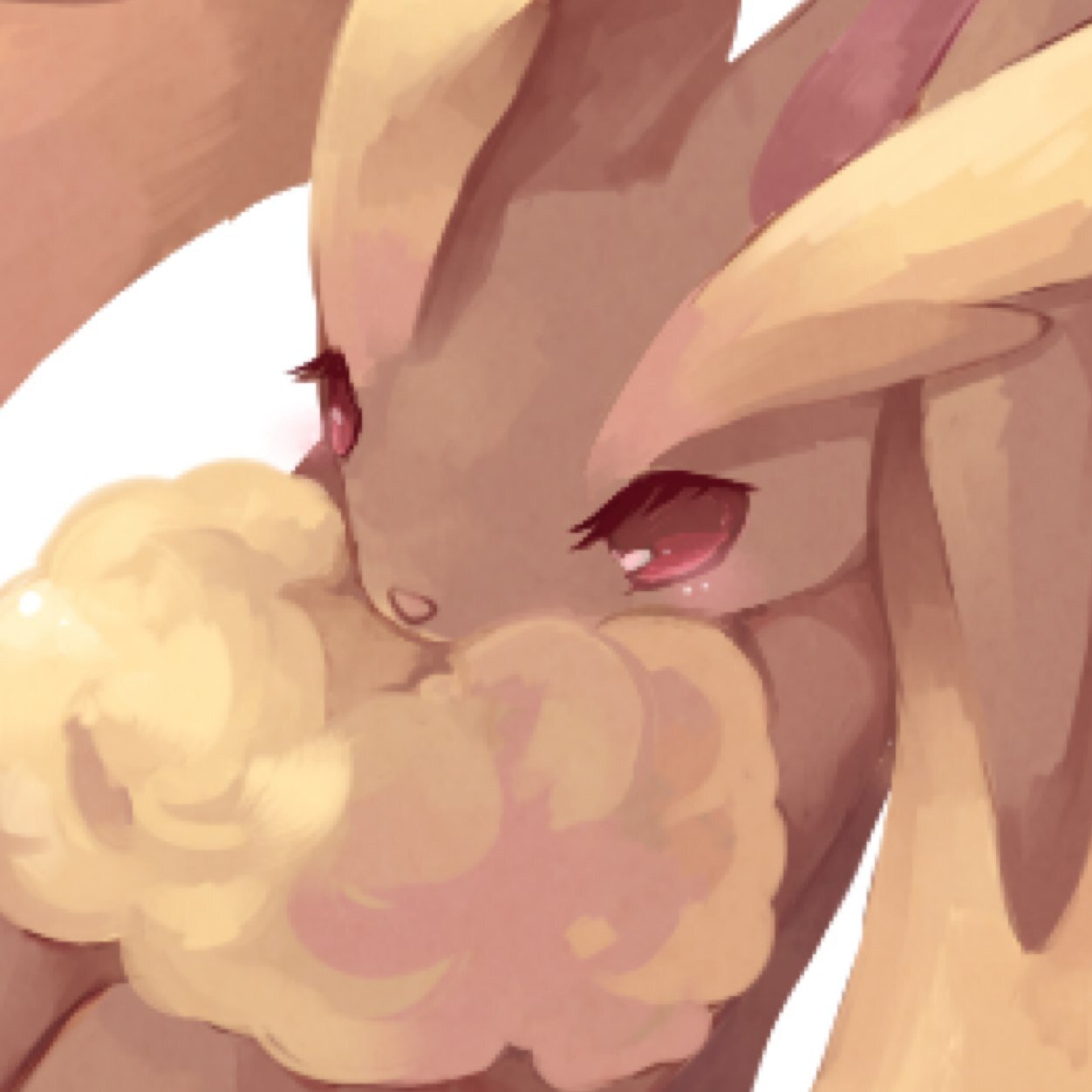 Lopunny~!{Female,Single,Level 35,Wild,Moveset: Dizzy punch,Attract,Ice beam,and Blizzard.}