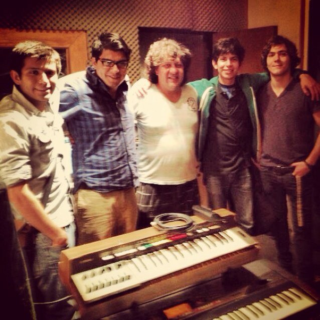 Banda de Rock / Pimer EP: Alla Afuera / Somos: Alonso Gonzalez, Mario Aello, Jesus M del Campo, Manuel Rivera