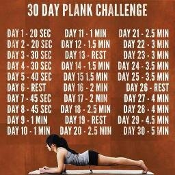 1 januari 2014 beginnen wij met: The Plank Challenge. Wil jij naar 30 dagen een gespierd lichaam en een voldaan gevoel? Doe mee! The Plank Challenge #TPC
