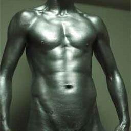 goldsilver8810's profile picture. 金粉銀粉塗りとかパイパンに剃るとかツルツルテカテカが好きです。173.60GのMessy好きな方ならフォローします！金粉銀粉で撮影とか出来る方募集しています。