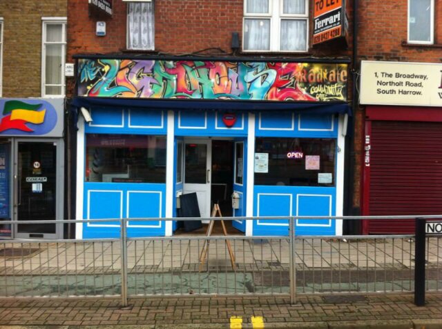 A community cafe in South Harrow, HA2. The only dry bar in the area! Pop in to see us! :)