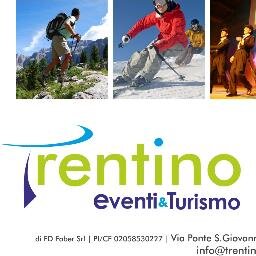 IDEE E PROGETTI DI QUALITA'
creiamo e organizziamo #soggiorni e #vacanze a tema, #eventi, #meeting e #convention nelle più belle località del #Trentino.